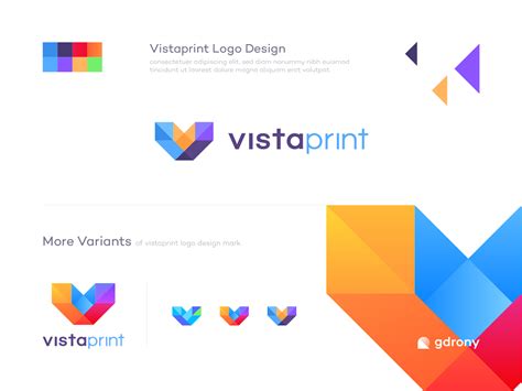 Vistaprint Logo by AH Rony | Logo Designer on Dribbble