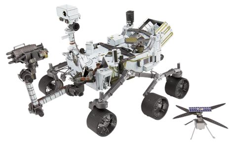 Fascinations:: Mars Rover Perseverance & Ingenuity Helicopter Metal Earth