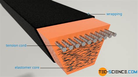 Types of belts for belt drives | tec-science