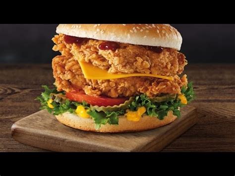 Kfc Paneer Zinger Burger Recipe