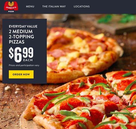 25% OFF Marco's Pizza Coupons, Promo Codes & Deals Jan-2025