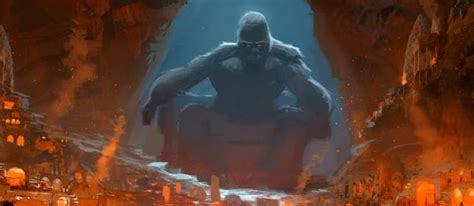 Kong Skull Island Concept Art Features an Ape Who Was Almost More of a ...