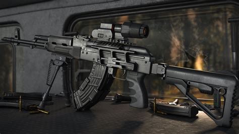 Custom Modified AK47 — polycount