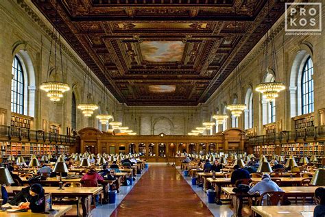 New York Public Library Interior - Architectural Photo by Andrew Prokos