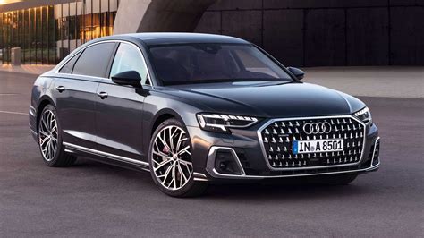 2022 Audi A8 facelift revealed with wider grille and updated lights