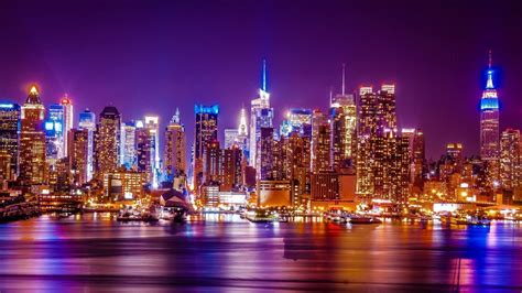 New York City Lights HD Wallpapers - Top Free New York City Lights HD ...