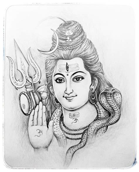 Drawing Of Lord Shiva And Parvati - Shiva And Parvati By Gizmo-4-ever ...