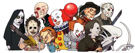 My favorite horror movie characters by NRjin on DeviantArt