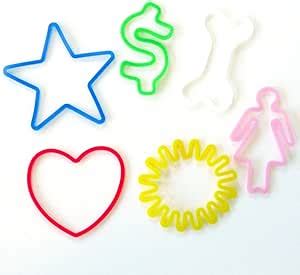 Amazon.com: Silly Bandz Fun Shapes - 24 Pack : Toys & Games