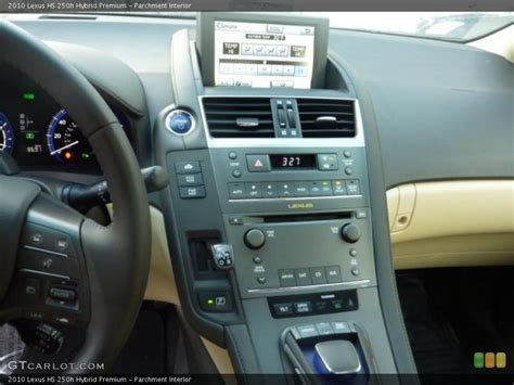 Parchment Interior Navigation for the 2010 Lexus HS 250h Hybrid Premium ...