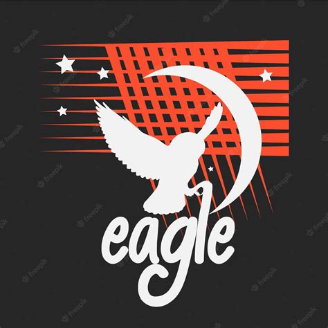 Premium Vector | T-shirt with eagle