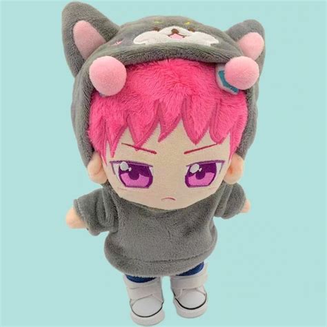 Anime Plush Saiki K Uoozii Saiki K Plushie 7.8"/20cm With 20cm Kawaii ...