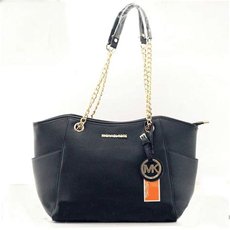 MICHAEL KORS MK Ladies Black Tote Hand Bags #2149383 - Weddbook