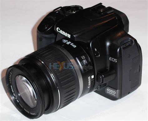 Canon EOS 400D digital SLR - world's first hands-on shots - Audio ...