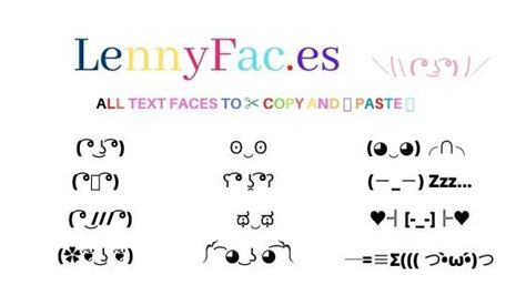 what are all the lenny faces - Mrstolisano