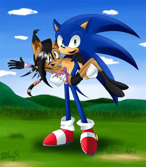 Nicole x Sonic - AT by SweetSilvy on DeviantArt