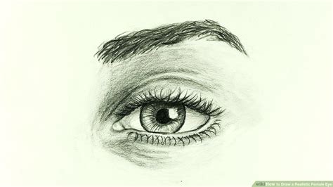 How To Draw A Realistic Eye With Makeup | Saubhaya Makeup