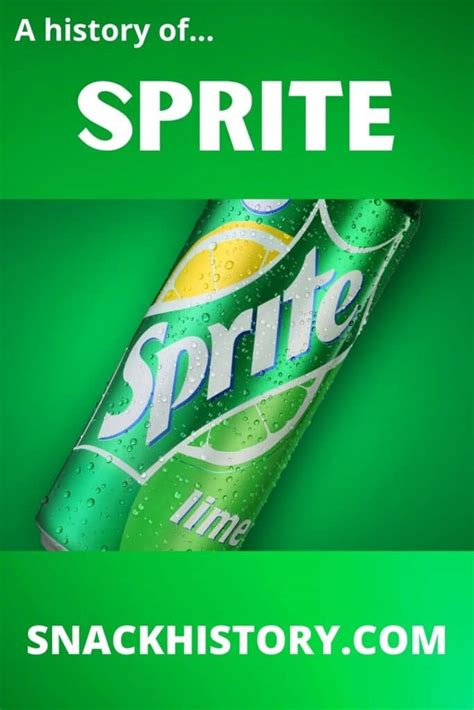 Sprite (History, Flavors, Pictures & Commercials) - Snack History