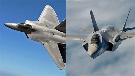 F-22 Raptor vs. F-35 Lightning II: The Ultimate Aerial Showdown ...