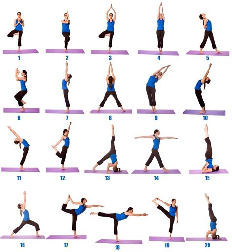 Simple Yoga Poses For Beginners - Work Out Picture Media - Work Out ...