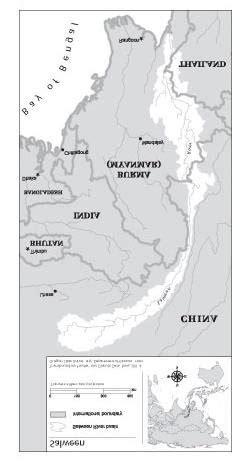 Map of the Salween River Basin (TFDD, 2007).. | Download Scientific Diagram