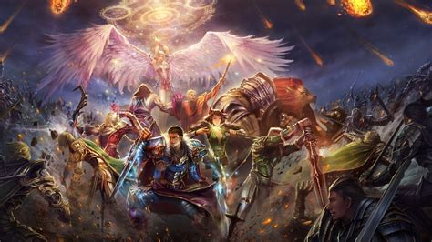 Epic, Army, Fantasy, Battle, 4K, HD Wallpaper | Rare Gallery