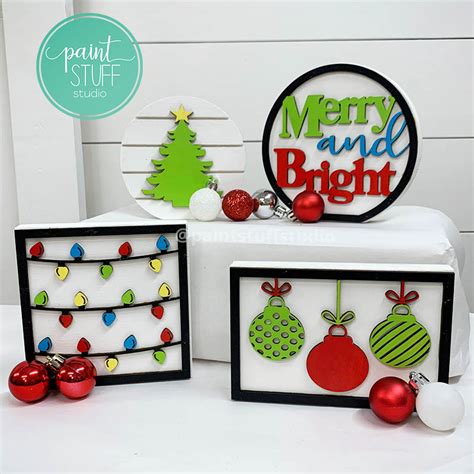 Merry & Bright (Kit) – Paint Stuff Studio