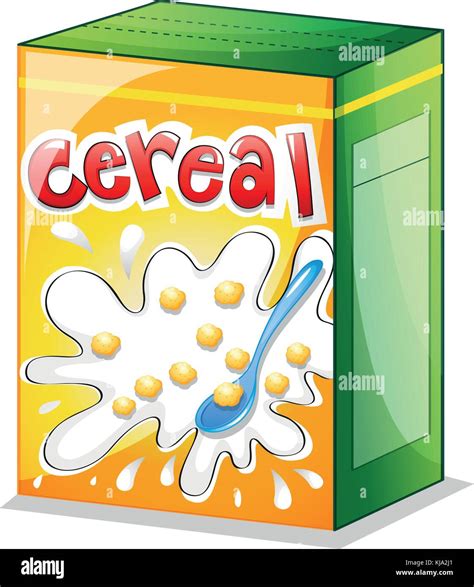 Breakfast cereal box cartoon hi-res stock photography and images - Alamy