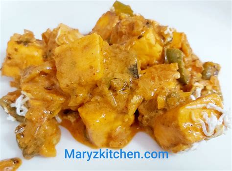 Paneer handi recipe - Mary's Kitchen