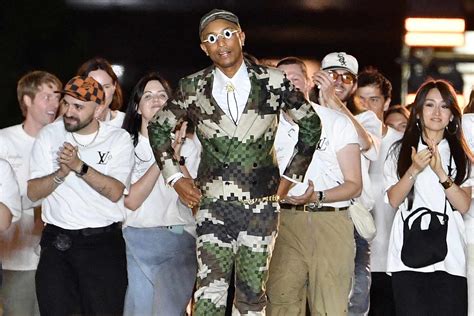 The Best Moments from Pharrell Williams' Debut Louis Vuitton Fashion Show