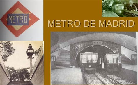 nosolometro: La historia del Metro de Madrid en Power point