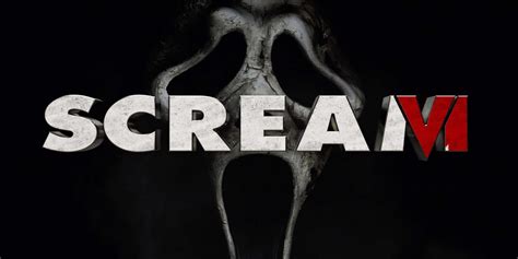 Scream VI Poster Shows Ghostface's New and Perfect Logo