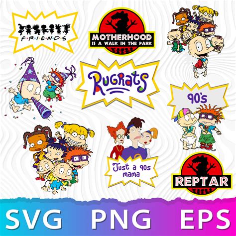 Rugrats SVG, Rugrats PNG Logo, Rugrats Logo Transparent | Inspire Uplift