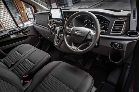 Ford Transit Custom hybrid interior & comfort | DrivingElectric