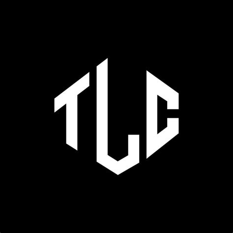 TLC letter logo design with polygon shape. TLC polygon and cube shape ...