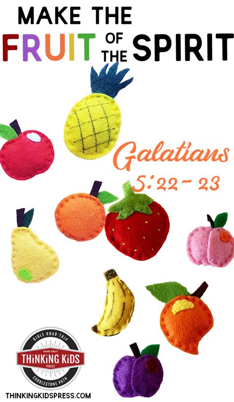 Make the Fruit of the Spirit | Galatians 5:22-23 - Thinking Kids