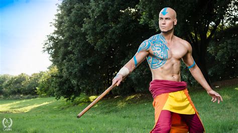 Adult Aang - Avatar The Last Airbender (Cosplay) by Elffi on DeviantArt