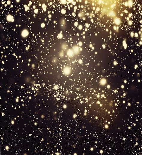 Black Gold Glitter Bling Lights photo backdrop Vinyl cloth High quality ...