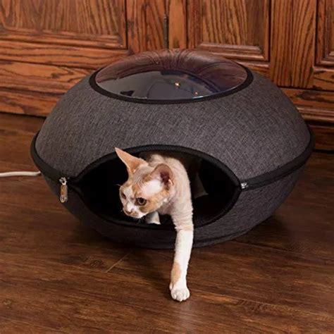 K&H PET PRODUCTS Thermo-Lookout Pod Heated Cat Bed | Heated cat bed ...