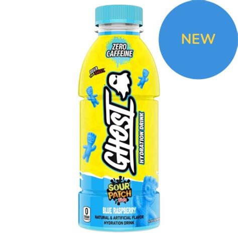 Ghost® Hydration Sour Patch Kids® Blue Raspberry Sports Drink, 1 Bottle ...