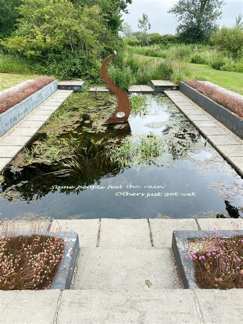 A Tranquil Afternoon at Sculpture by the Lakes – Even Angels Fall