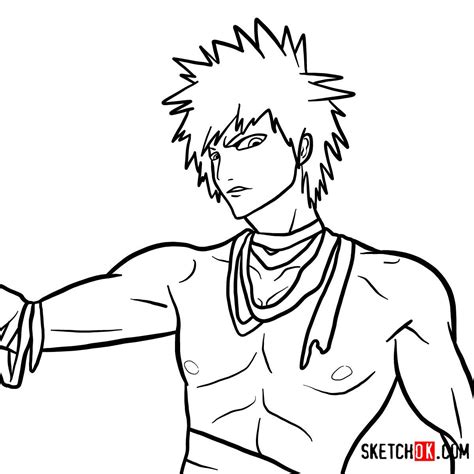 Bleach Ichigo Coloring Pages - Yunus Coloring Pages