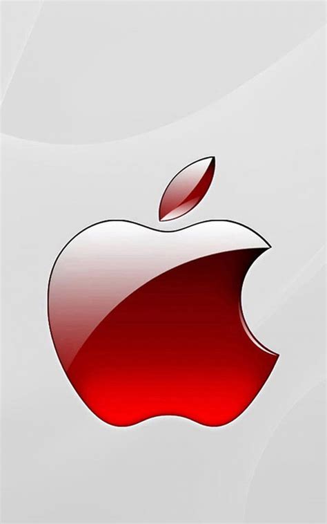 Red iPhone Logo Wallpapers - Wallpaper Cave