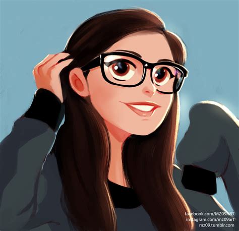 Female Cartoon Characters With Glasses - Phone Wallpapers for Boys