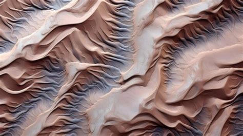 Premium AI Image | A high resolution image of Mars showing detailed ...