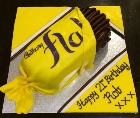 Cadbury Flake birthday cake in 2023 | Flake chocolate, Novelty cakes ...