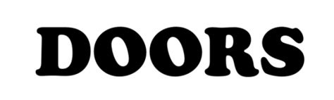 The Doors Font and Logo