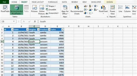 Pivot table excel - hotlena