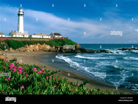 Pigeon Point Lighthouse Big Sur California USA Stock Photo - Alamy