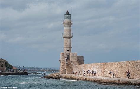 The lighthouse of Chania